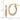 14k Two-Tone Double Oval Hoop Earrings with Polished Texture - Image 4