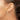 14k w/White and Rose Rhodium Polished Diamond-cut Hoop Earrings - Image 3