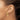 14k Gold Polished Oval Tube Hoop Earrings - Chic Everyday Style - Image 3