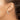 14k Two-Tone Diamond-Cut Earrings for Effortless Everyday Elegance - Image 3