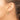 Two-Tone 14k Gold Twisted Oval Hoop Earrings - Image 3