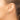 14k Two-Tone Diamond-Cut Hoop Earrings for Effortless Style - Image 3
