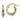 14k Two-Tone Double Hoop Earrings - Image 1