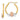 14K Tri-color Guadalupe Hoop Earrings - Image 6