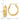 14k Gold Diamond-Cut Twist Hoop Earrings for Effortless Style - Image 4