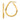 14k 2.75x26mm Polished Knife-Edge Teardrop-Shape Tube Hoop Earrings - Image 5