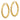 14k Gold Diamond-Cut Round Tube Hoop Earrings - Image 2
