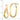 14k Polished 3mm Wavy Hoop Earrings - Image 4