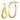 14k Polished 3mm Wavy Hoop Earrings - Image 7