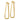 14k 1.5mm Polished Triangle Dangle Hoop Earrings - Image 2