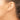 14k Rose Gold Oval Hoop Earrings for Effortless Style - Image 2