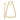 14k Gold Double Triangle Hoop Earrings with Diamond-Cut Details - Image 1