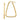 14k Gold Polished Triangle Hoop Earrings for Effortless Style - Image 1