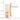 14k Rose Gold Curved Bar Post Earrings - Modern Minimalist Style - Image 4