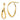 14k Polished 2mm Wavy Hoop Earrings - Image 5