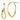 14k Polished 2mm Wavy Hoop Earrings - Image 6
