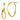 14k Polished 2mm Wavy Hoop Earrings - Image 1