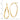 14k Gold Wavy Hoop Earrings - Effortless Everyday Style - Image 4