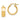 14k Gold High-Polished Tube Hoop Earrings - Modern Chic Statement Style - Image 1
