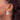 14k White Gold Polished Tube Hoop Earrings - Chic Everyday Style - Image 3