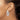 14k White Gold Polished Tube Hoop Earrings - Chic Everyday Style - Image 3