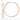 14k Rose Gold Polished Endless Tube Hoop Earrings - Image 3
