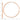 14k Rose Gold Polished Endless Tube Hoop Earrings - Image 3