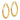 14K 2.00x25mm Polished Diamond-Cut Knife-Edge Tube Hoop Earrings - Image 1