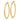 14K Gold Polished Knife-Edge Tube Hoop Earrings - Image 1