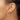 14K Rose Gold Oval Tube Hoop Earrings - Chic Everyday Essentials - Image 2