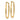 14k Gold Polished Rectangle Tube Hoop Earrings - Image 2