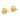 14K Gold Hollow Button Post Earrings with Scratch Finish - Image 1