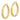 14k Polished Diamond-cut In/Out Hoop Earrings - Image 1