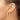 14k Polished Diamond-cut In/Out Hoop Earrings - Image 2