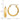 14k Gold Diamond-Cut Round Tube Hoop Earrings - Image 3