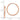 14k Rose Gold Diamond-Cut Endless Hoop Earrings - Image 1