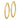 14K Polished Knife-Edge Tube Hoop Earrings - Bold & Chic Statement Style - Image 1