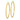 14K Gold Polished Knife-Edge Tube Hoop Earrings - Image 1