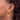 14K 3x30mm Square Shape Hoop Earrings - Image 2