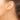 14K Gold Cross Dangle Earrings for Effortless Style - Image 3