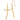 14K Gold Cross Dangle Earrings for Effortless Style - Image 1