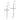 14K White Gold Cross Dangle Earrings for Effortless Chic Style - Image 2