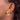 14K Satin Finish Tube Hoop Earrings - Bold & Modern Statement Jewelry - Image 3