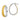 14K White Gold Teardrop Tube Hoop Earrings with Satin Finish - Image 1