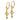 14k D/C Cross Leverback Earrings - Image 2