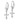 14k White Gold Cross Earrings - Elegant Leverback Design - Image 2