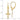 14k Crucifix Leverback Earrings - Image 4
