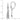 14k White Gold Flip Flop Earrings for Effortless Everyday Style - Image 2
