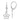 14K White Gold Plumeria Flower Cut-Out Leverback Earrings - Image 1