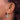 14K White Gold Diamond-Cut Heart Leverback Earrings - Image 3